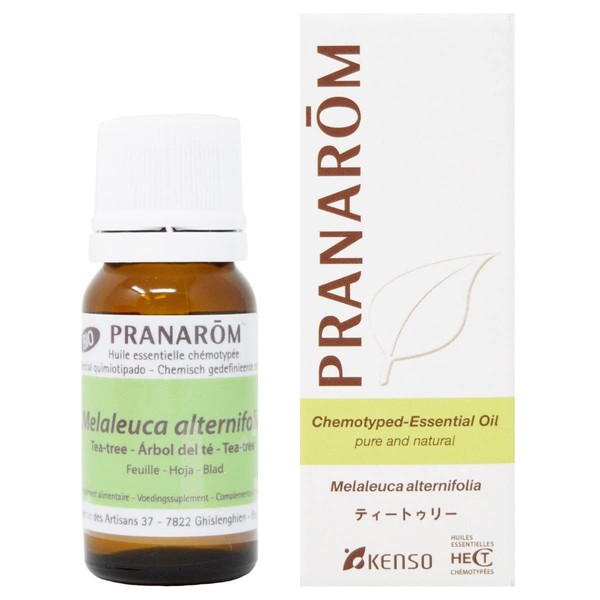 PRANAROM P-109 Tea Tree Chemo Type Essential Oil Tea Tree 0.3 fl oz (10 ml) Genuine Product