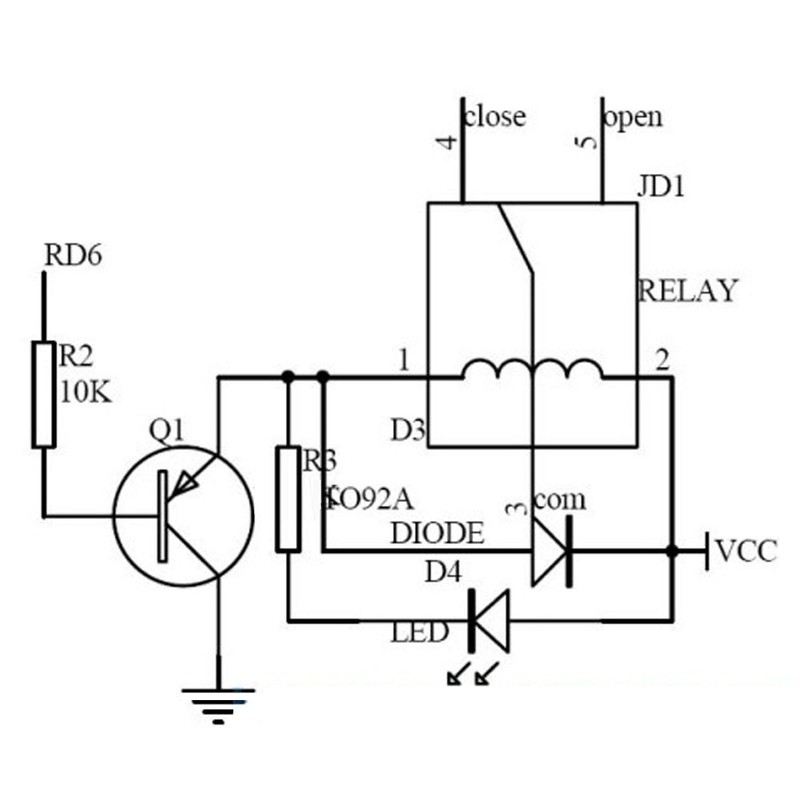 BERM Solid State Relay 60A Rustproof Contact Relay Module with