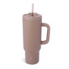 Manna Leisure Stainless Steel Insulated Tumbler with Leak-Proof Dual Function