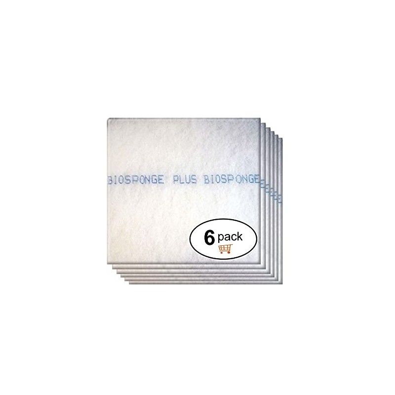 11 x 11 BioSponge plus air filter refill (6 pack)