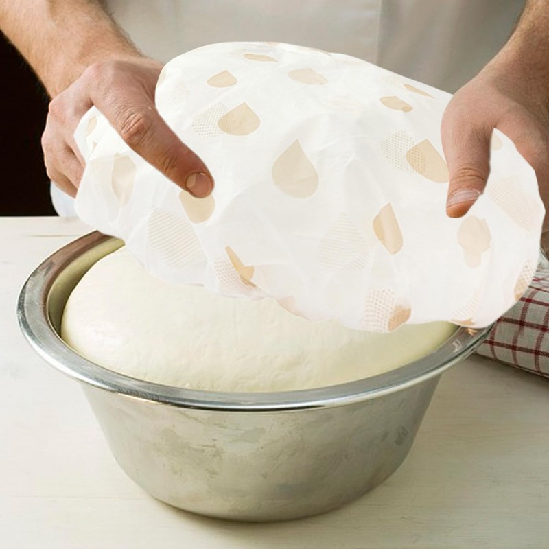 Pack of 4 Baking Fermentation Caps, Food Cover, Bread Proofing