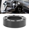 STEERING WHEEL SPACER ALUMINUM ALLOY 1IN INCREASE HEIGHTEN PAD ADAPTER