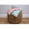 LÄSSIG Baby’s Knitted Blanket - 100% Organic Cotton, GOTS-Certified mint