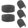 KinHwa Make-Up Remover Glove Super Soft Microfibre Make-Up Glove Reusable