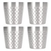 4pcs 304 Stainless Steel Cup Double Layer Insulated Thickened Cup
