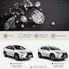 CUCHIYUN Bling Bling Car Accessory Variable Speed ECO Sport knob