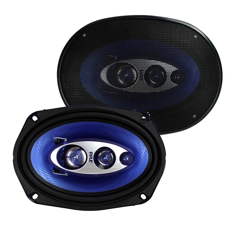 Pyle PL6984BL 6x9" 800 Watts 4-Way Car Coaxial Speakers Audio