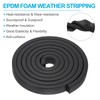 PATIKIL 9.8Ft Foam Rubber Strips, 30mm Wide 15mm Thick EPDM