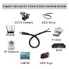 GINTOOYUN DC Power Pigtails 2 Pack DC 5.5mm x 2.5mm