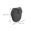 LABRIMP 1pc Headphone Storage Case with Mesh Pocket for Shockproof