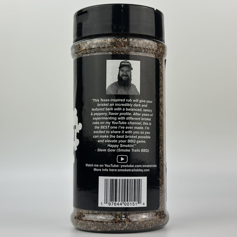 Smoke Trails BBQ BRISKET RUB | BBQ Rub for Texas