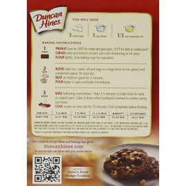 Duncan Hines Classic Devil's Food Cake Mix (2 Pack)