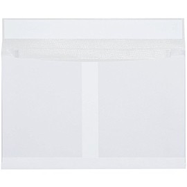 Ship-Lite Quality Park SLE10152WS Ship-Lite Reinforced Paper Expandable Envelope, 15" Length x 10" Width x 2" Height, White (Case of 100)