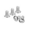 QUARKZMAN #6-32x1/4 Inch Switch Head Socket Cap Screws 50pcs 304