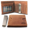 Fa.Volmer ® Genuine Leather Wallet with Money Clip / Dollar