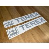 TEREX EQUIPMENT DIE CUT DECAL STICKER - 24” - SET