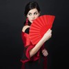 Gionforsy 12pcs Clap Fabric Folding Chinese Tai Chi Fan Set