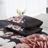 RYNGHIPY Floral Comforter Set King Size Botanical Flowers Leaves Bedding