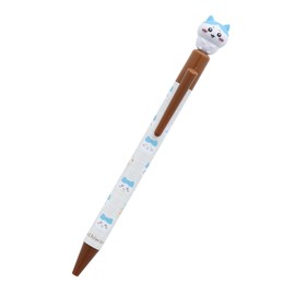 Sunstar Stationery Chiikawa Oil Based Ballpoint Pen with Mascot Hachiware S9487921