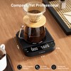 Ultrean 5.9" Coffee Scale, Rechargeable Coffee Scale with Timer, 3kg/0.1g
