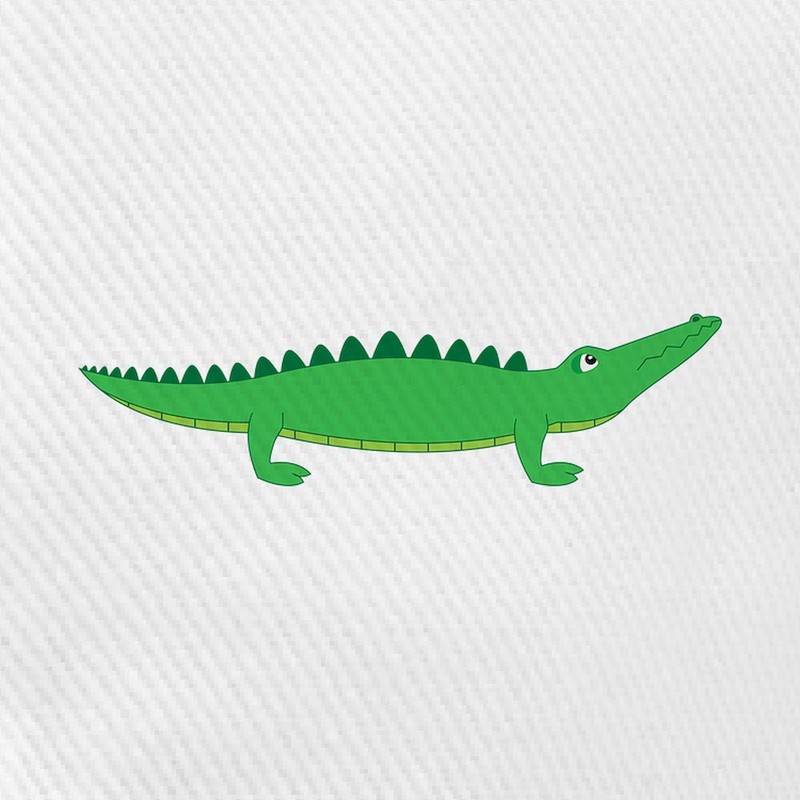 CafePress Green Gator Unique Adjustable Baseball Hat