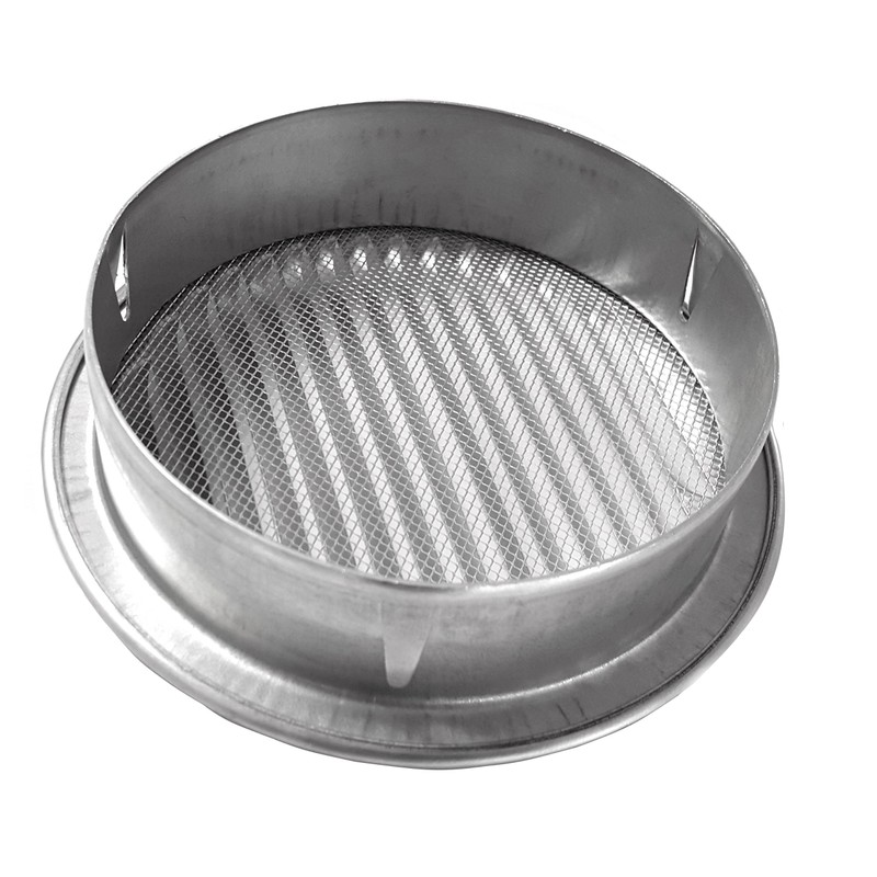 Weather Resistant Grille 200 mm Aluminium Air Vent with Fly