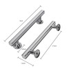 khtumeware 10 Pack 3-3/4 Inch(96mm) Brushed Satin Nickel Cabinet Pulls