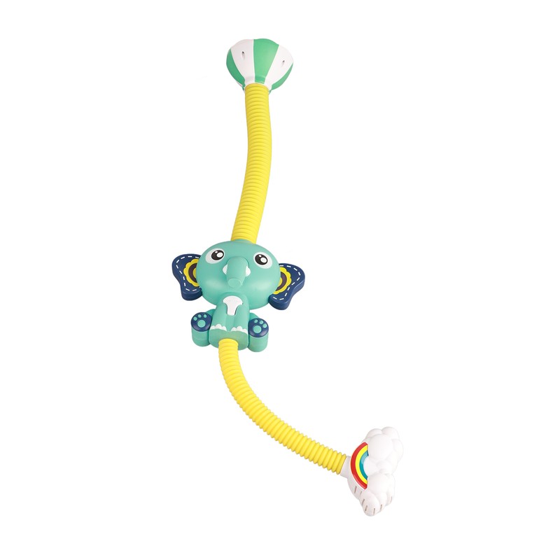 Children Electric Shower Macaron Elephant Shape Water Spray Baby Bathing