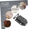 SHINEOFI 4pcs Magnetic Push Latch Touch Open Cabinet Accessory for
