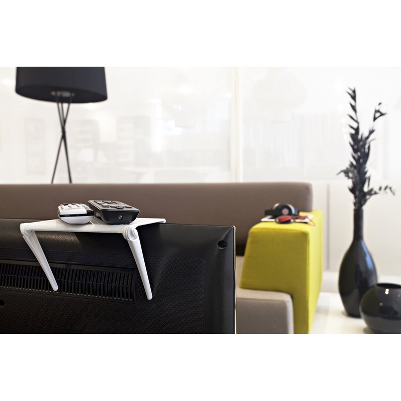 Screen Shelf White | Create space on your screen