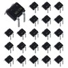 YFFSFDC 100pcs 0.5A 1000V MB10M Bridge Diode Rectifier Anti-Backflow Diode