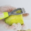 Alnicov Lemon Zester Bar Tool 3 in 1, Citrus, Lime