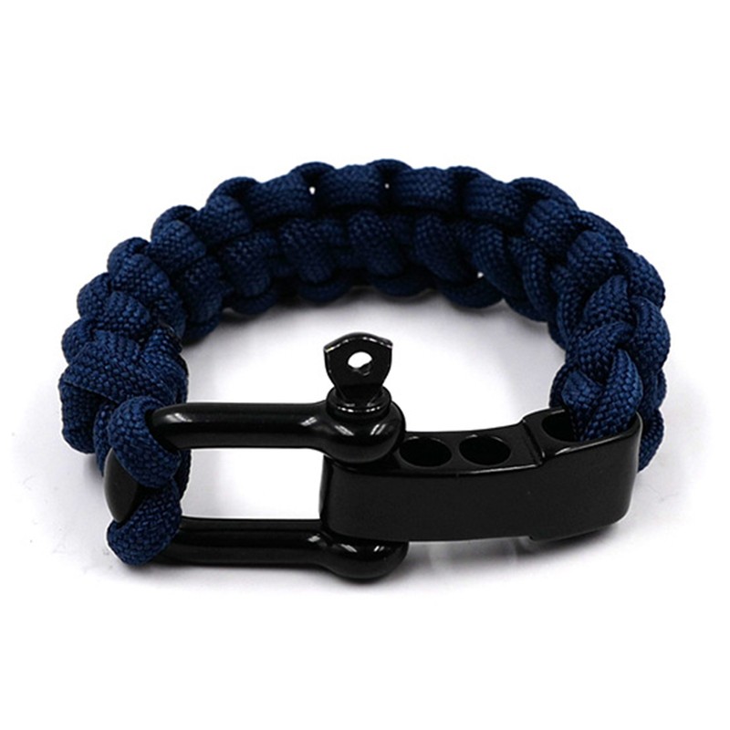10PCS Alloy U Shaped Shackle Buckle with 4 Holes for
