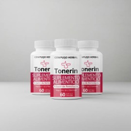 Tonerin Frascos 180 Cápsulas Nueva Presentación