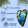 EUSICE - Gua Sha Labradorite Natural Stone Eye and Face