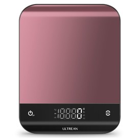 Ultrean Food Scale, Digital Kitchen Scale Weight Grams and Ounces for Baking Cooking and Meal Prep, 6 Units with Tare Function, 11lb (Batteries Included)