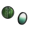 46 mm Professional Gradient Colour Filter Green Colour Filter Graduated