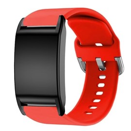 Fit for WHOOP 4.0 Watch Band Women Men, Quick Release Silicone Replacement Bands Straps Wristbands Bracelet Accessories Fit for WHOOP 4.0 Fitness & Activity Tracker (Red)