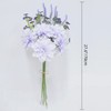 Gowwfud Purple Fake Dahlia Flowers Daisy Artificial Flower Lavender Fake