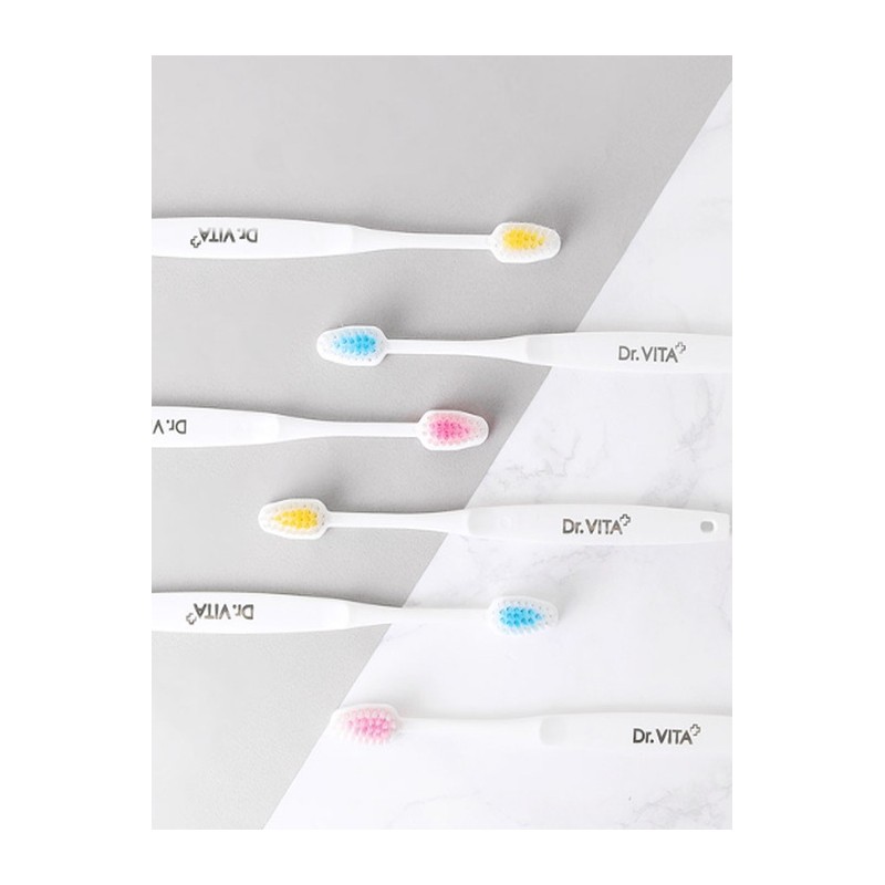 Dr. Vita fine bristle toothbrush SET / 닥터비타 미세모 칫솔