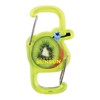 Tees Factory PS-5546173KF Puppet Sunsun Twin Carabiner Holder, Kiwi Fruit,