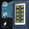 LED Camping Tube Light Waterproof Solar Powered USB Rechargeable Camping