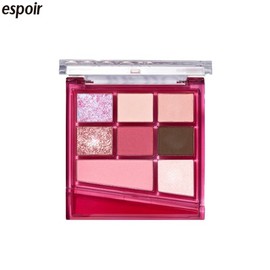 ESPOIR Real Eye Palette All New 7.5g [Hushed Cherry Edition], Color:05 Hushed Cherry