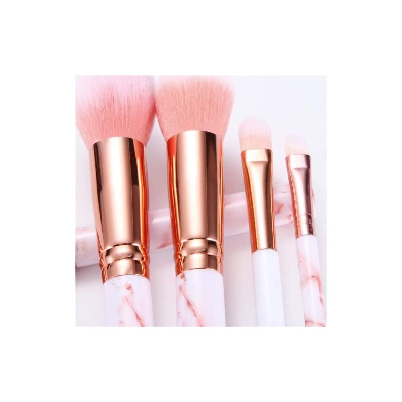DUAIU Juego de Brochas de Maquillaje 16Pcs Pinceles de Maquillaje