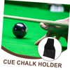 WHAMVOX Billiard Portable Chalk Holder Convenient Pool Table Accessory Black