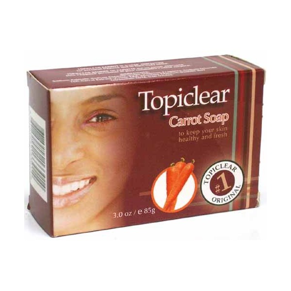 Topiclear Carrot Soap. 3.0oz [Misc.]