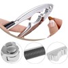 YunZCHENSH Nutcracker Stainless Steel Walnut Opener Tool Heavy Duty with