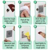 Bates- Drywall Repair Kit, 20 pcs, 2/4/6/8 Inch, Dry Wall