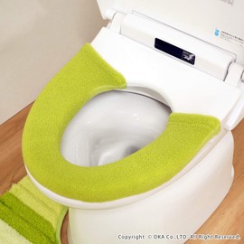 OKA Toilet Seat Cover, Fresh Deo, Washing, Heated, Dedicated Toilet Seat Cover, Green, Antibacterial, Odor Resistant
