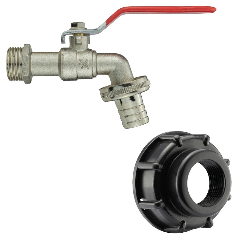ibc storage tank tap kit for ibc tanks with s60x6